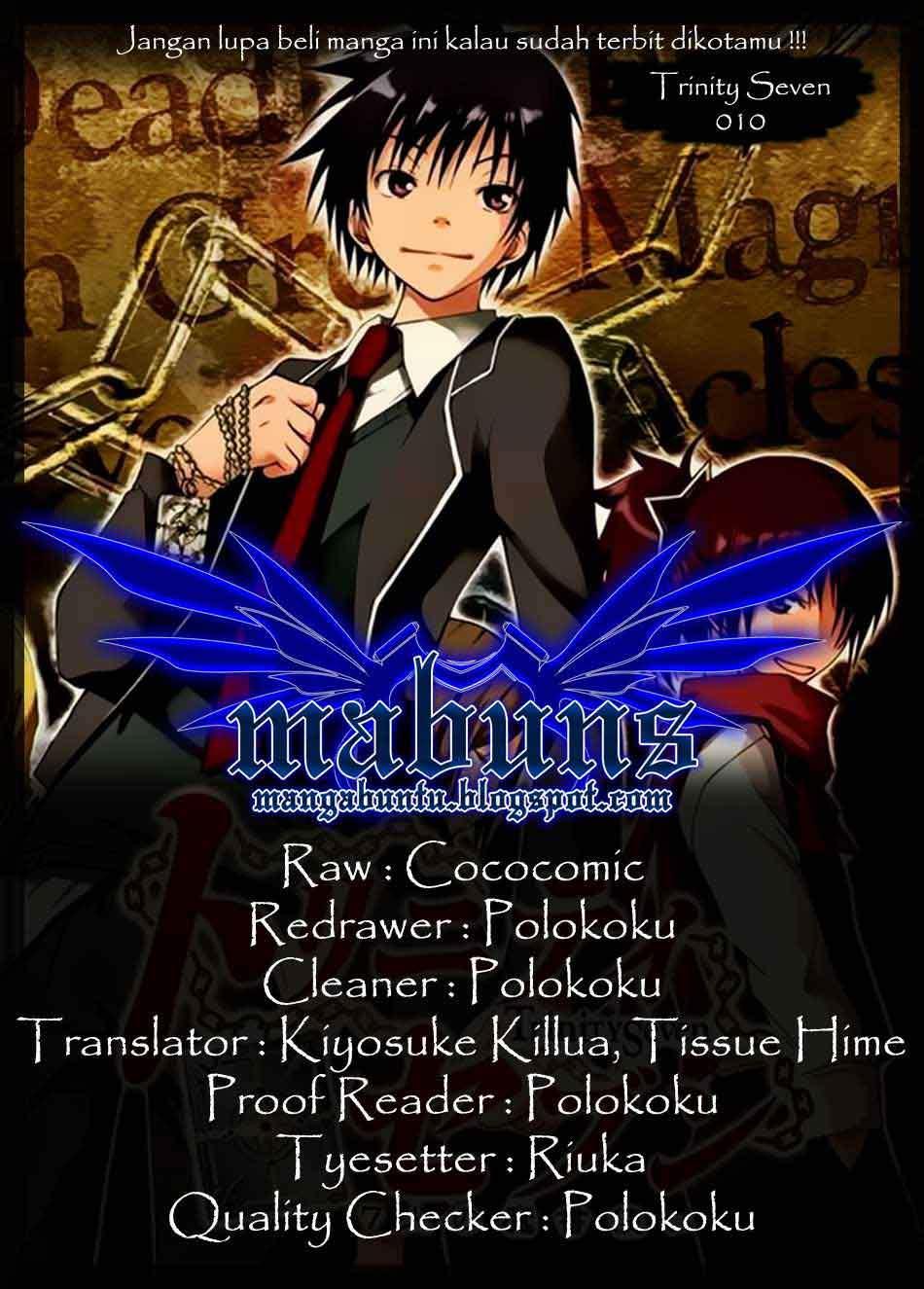 Trinity Seven Chapter 10 - halaman 1