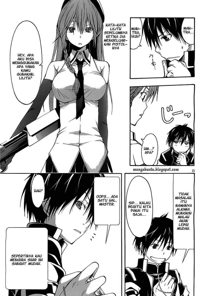 Trinity Seven Chapter 10 - halaman 22