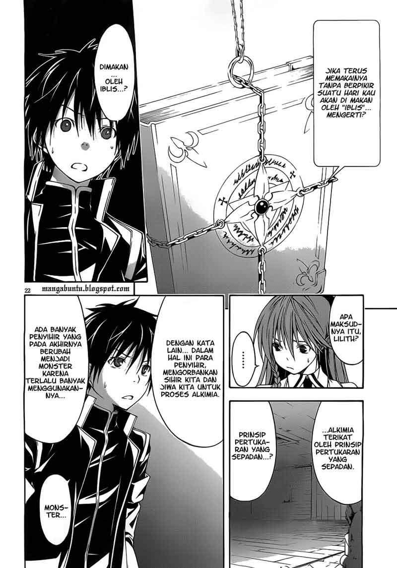 Trinity Seven Chapter 10 - halaman 23