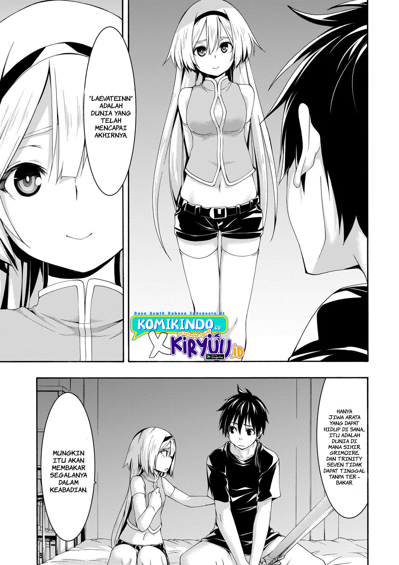 Trinity Seven Chapter 110 - halaman 25