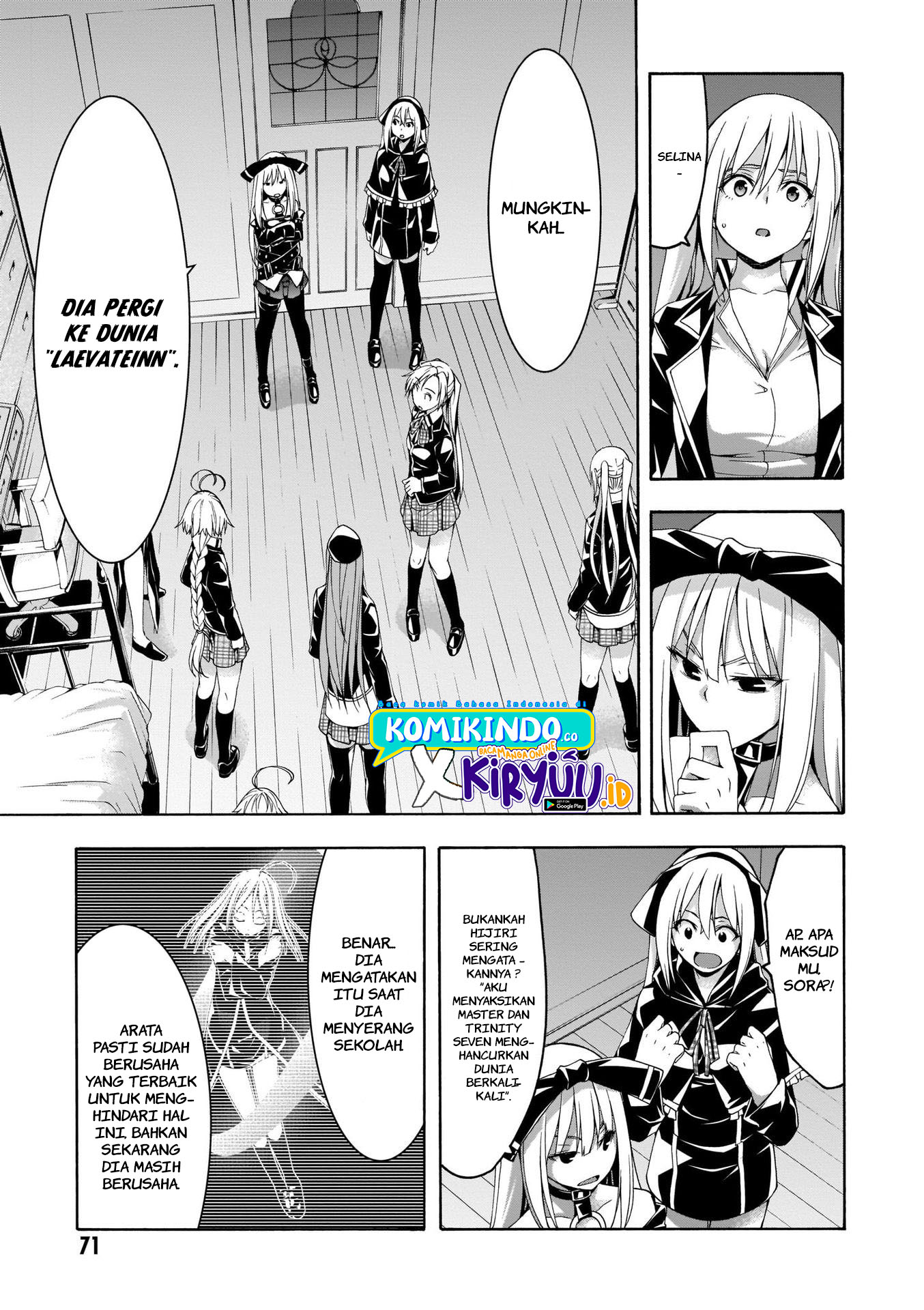 Trinity Seven Chapter 111 - halaman 7