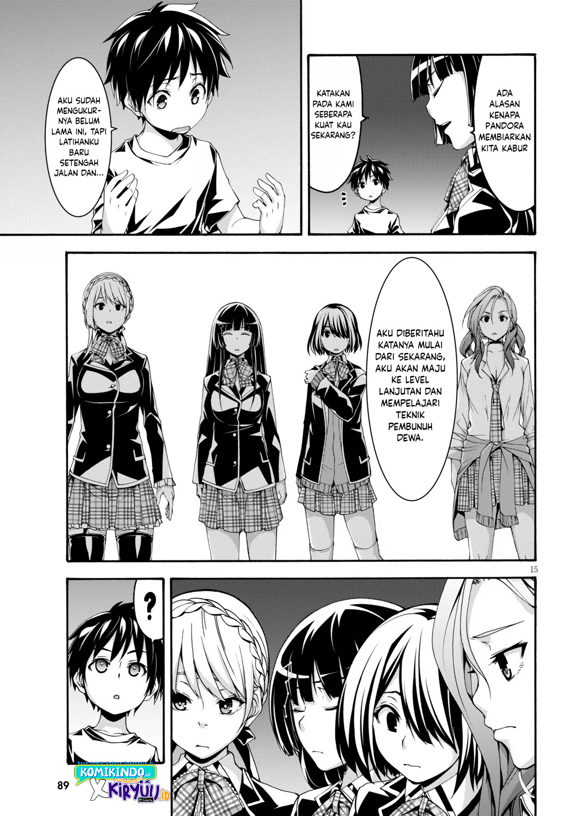 Trinity Seven Chapter 128 - halaman 16