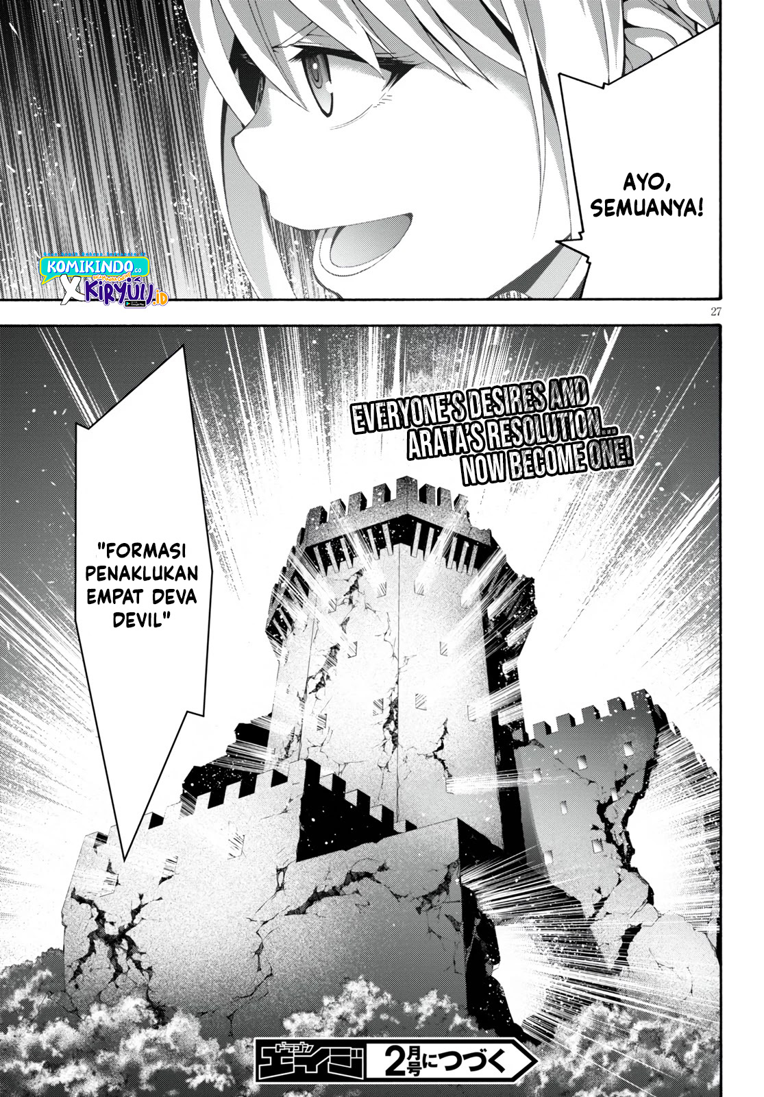 Trinity Seven Chapter 128 - halaman 28