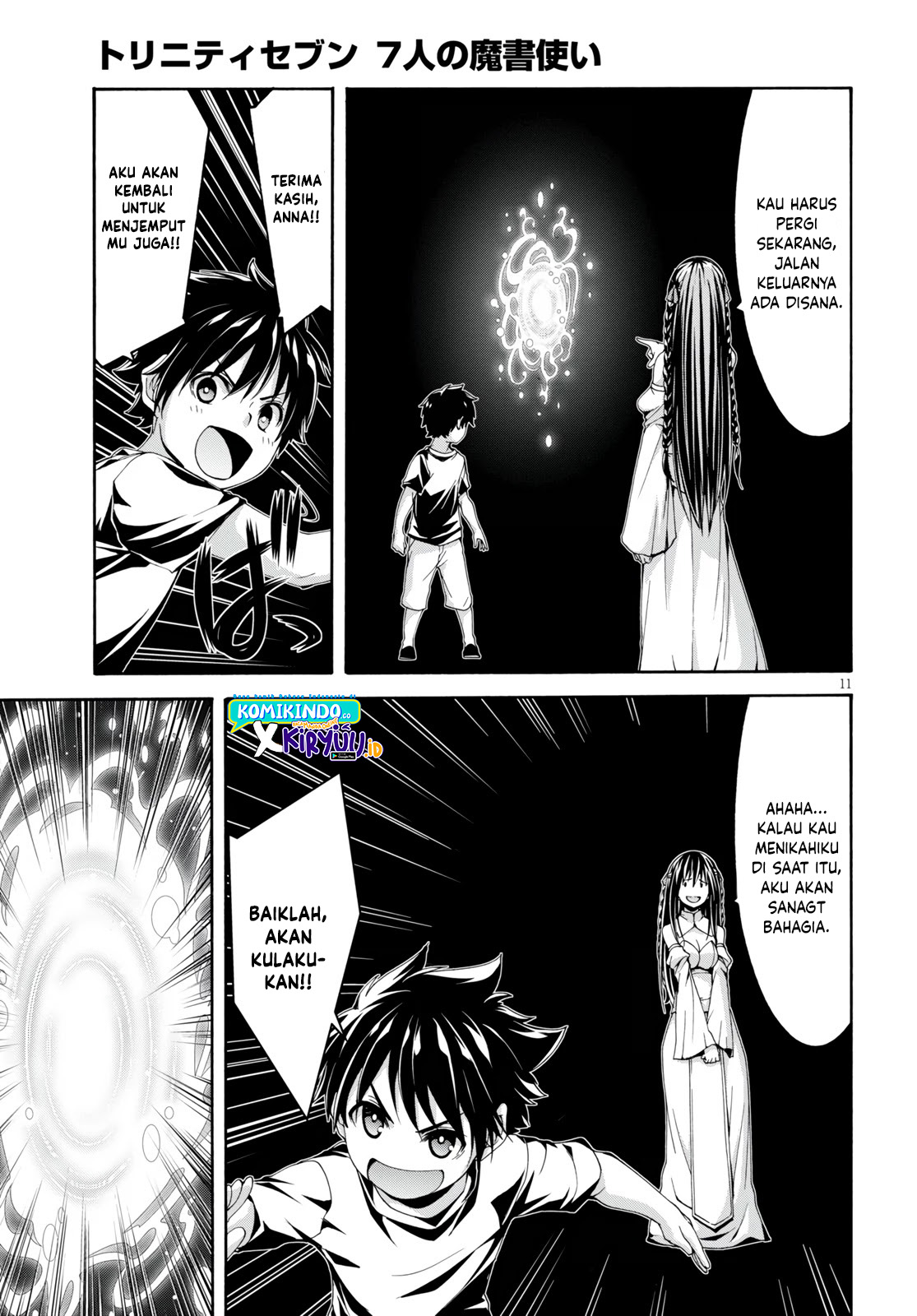 Trinity Seven Chapter 129 - halaman 12