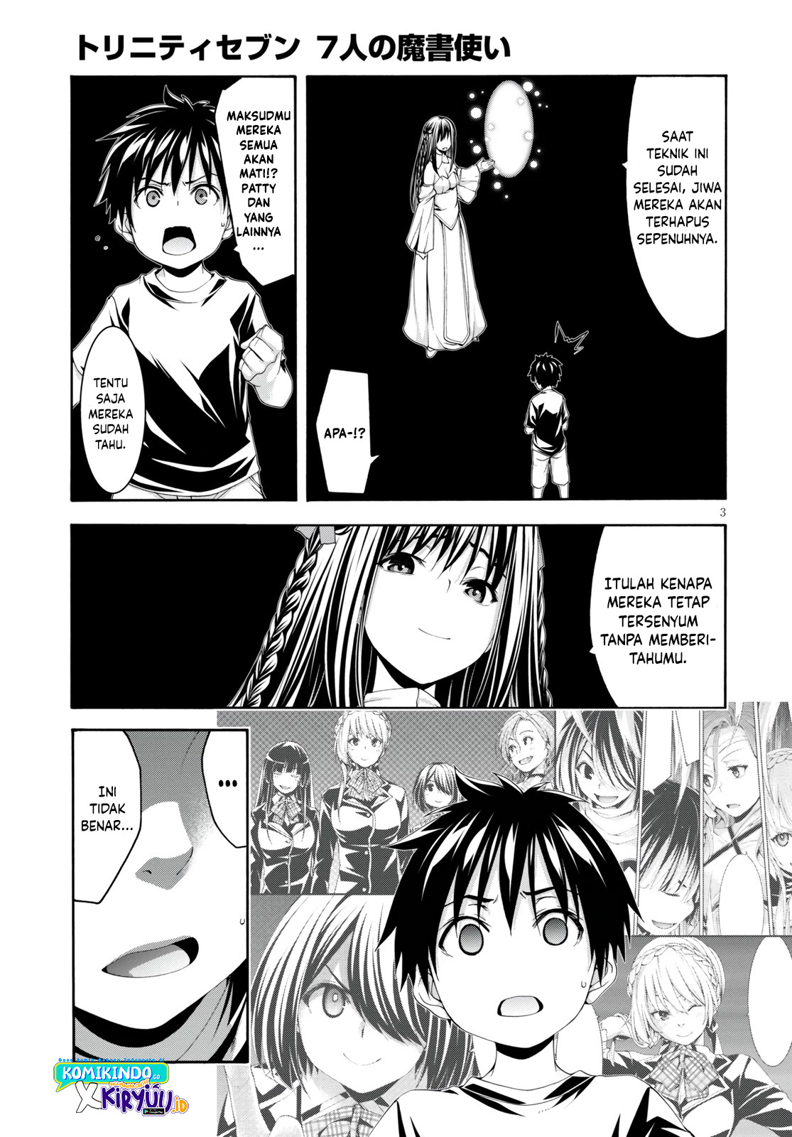 Trinity Seven Chapter 129 - halaman 4