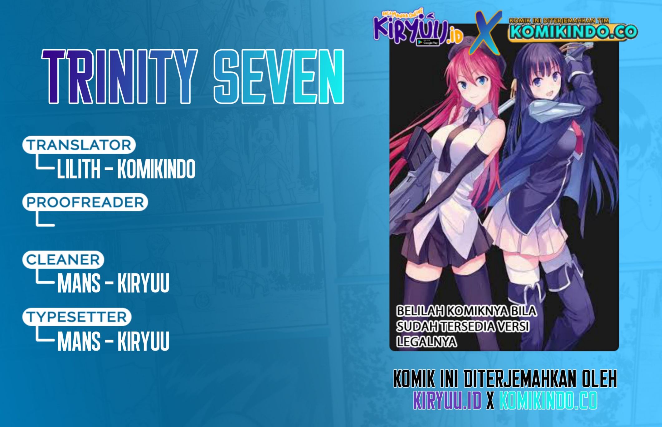 Trinity Seven Chapter 135 - halaman 1