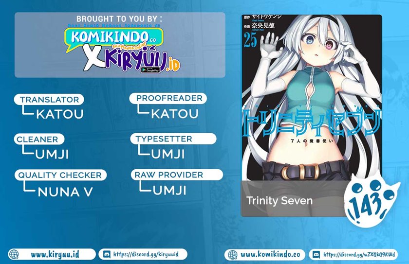 Trinity Seven Chapter 143 - halaman 1