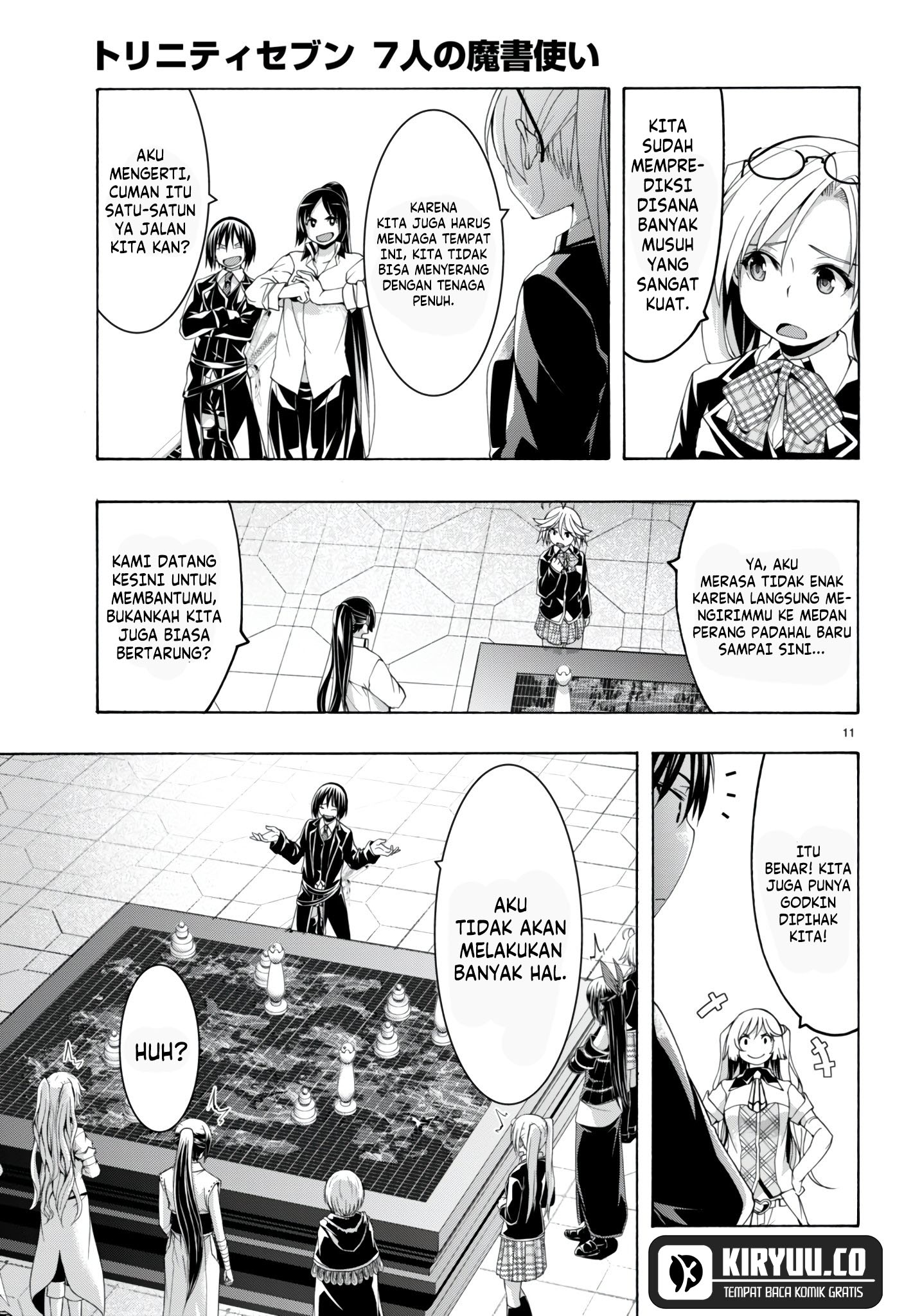 Trinity Seven Chapter 149 - halaman 12