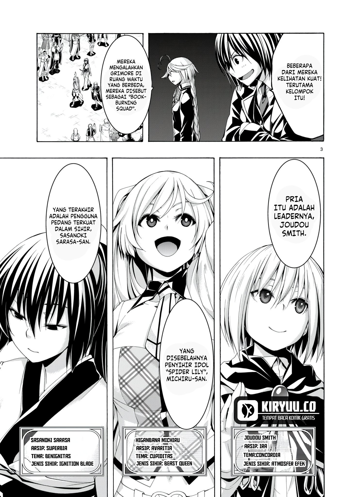 Trinity Seven Chapter 149 - halaman 4