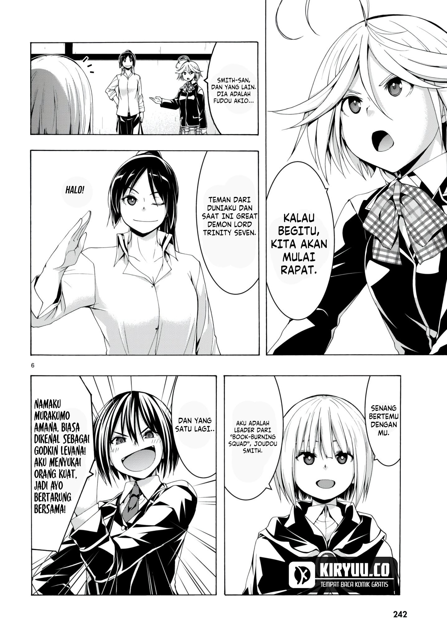 Trinity Seven Chapter 149 - halaman 7