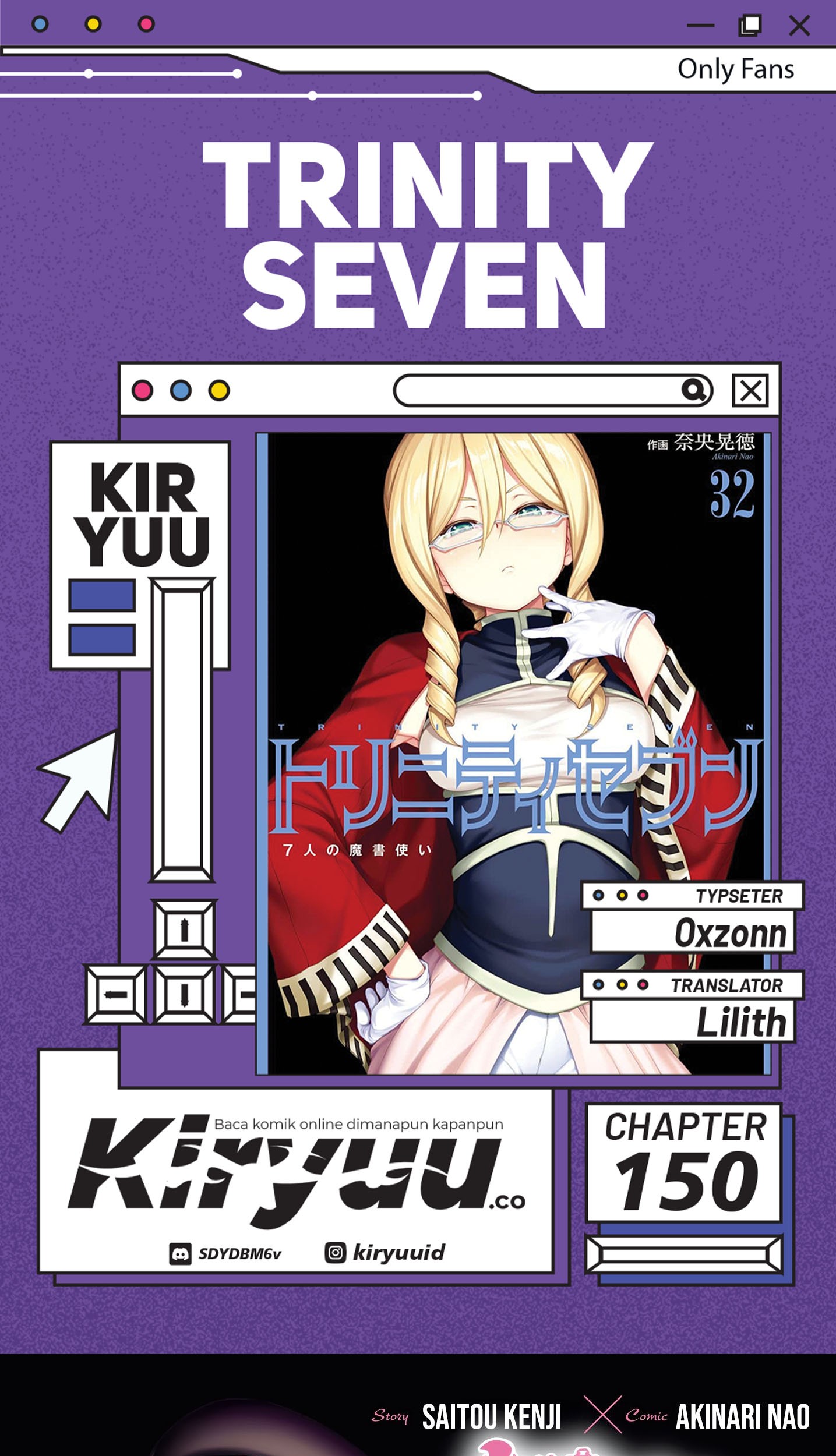 Trinity Seven Chapter 150 - halaman 1