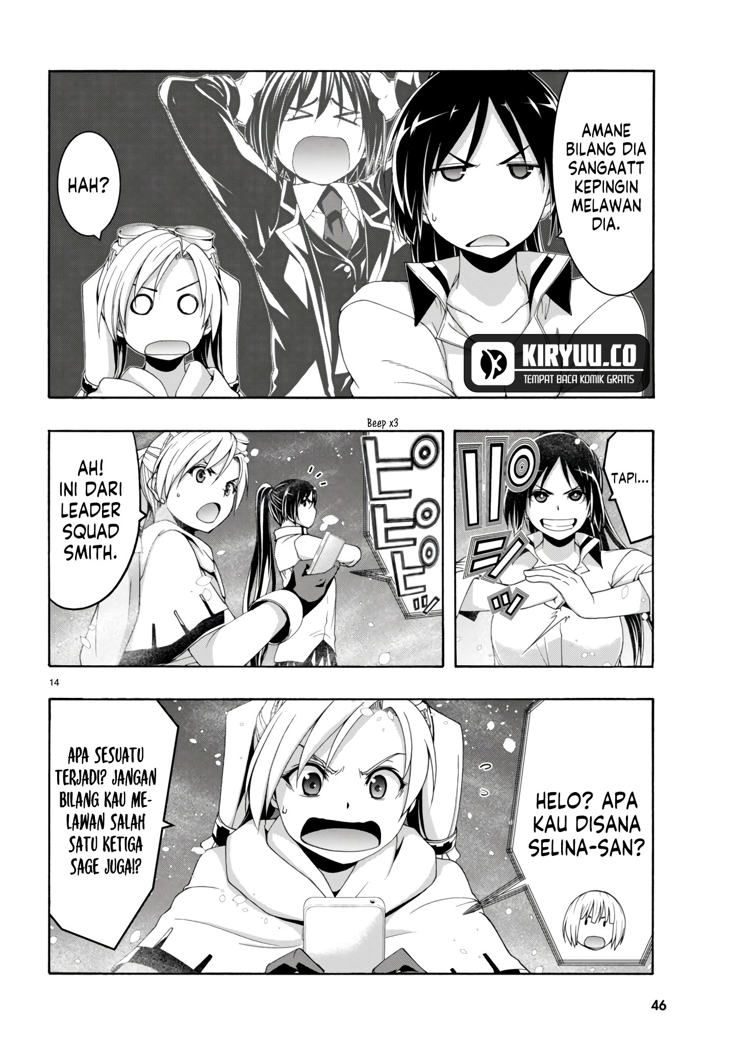 Trinity Seven Chapter 150 - halaman 16
