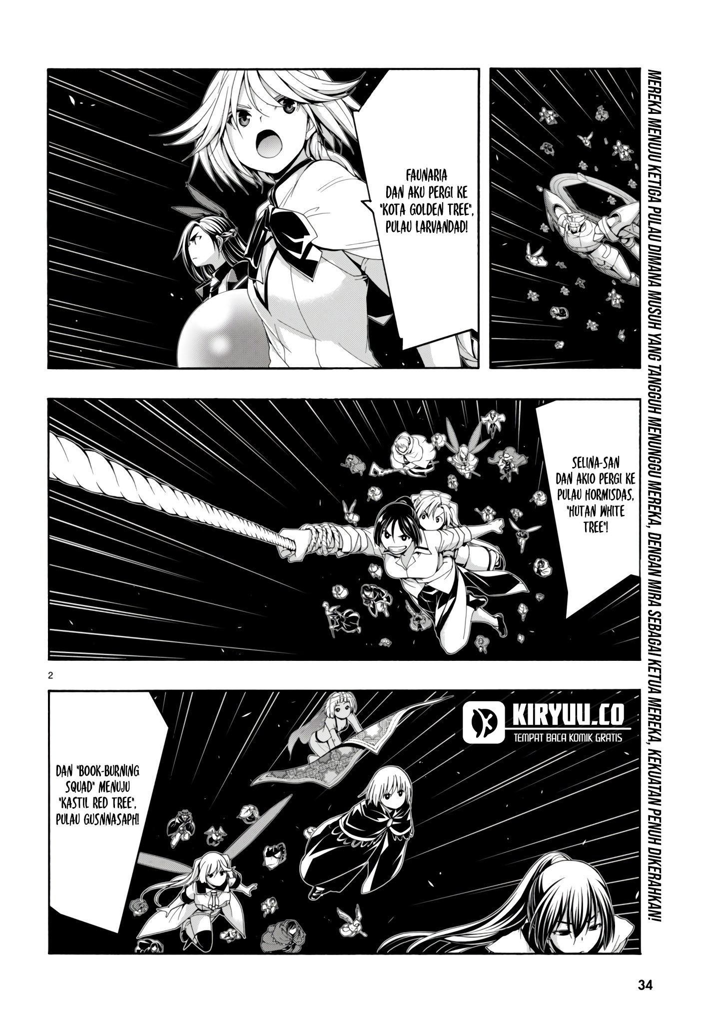 Trinity Seven Chapter 150 - halaman 4