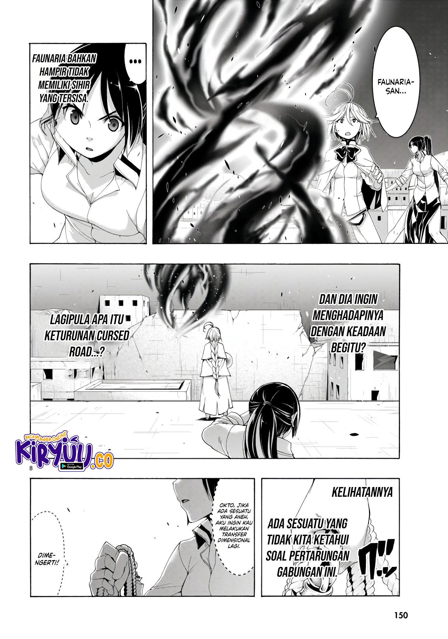 Trinity Seven Chapter 151 - halaman 9