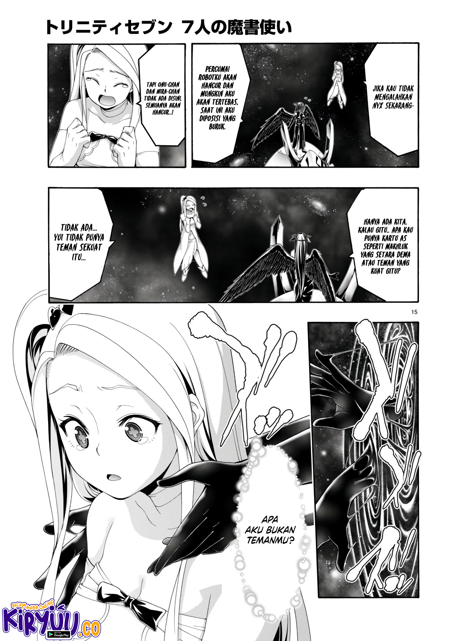Trinity Seven Chapter 153 - halaman 16