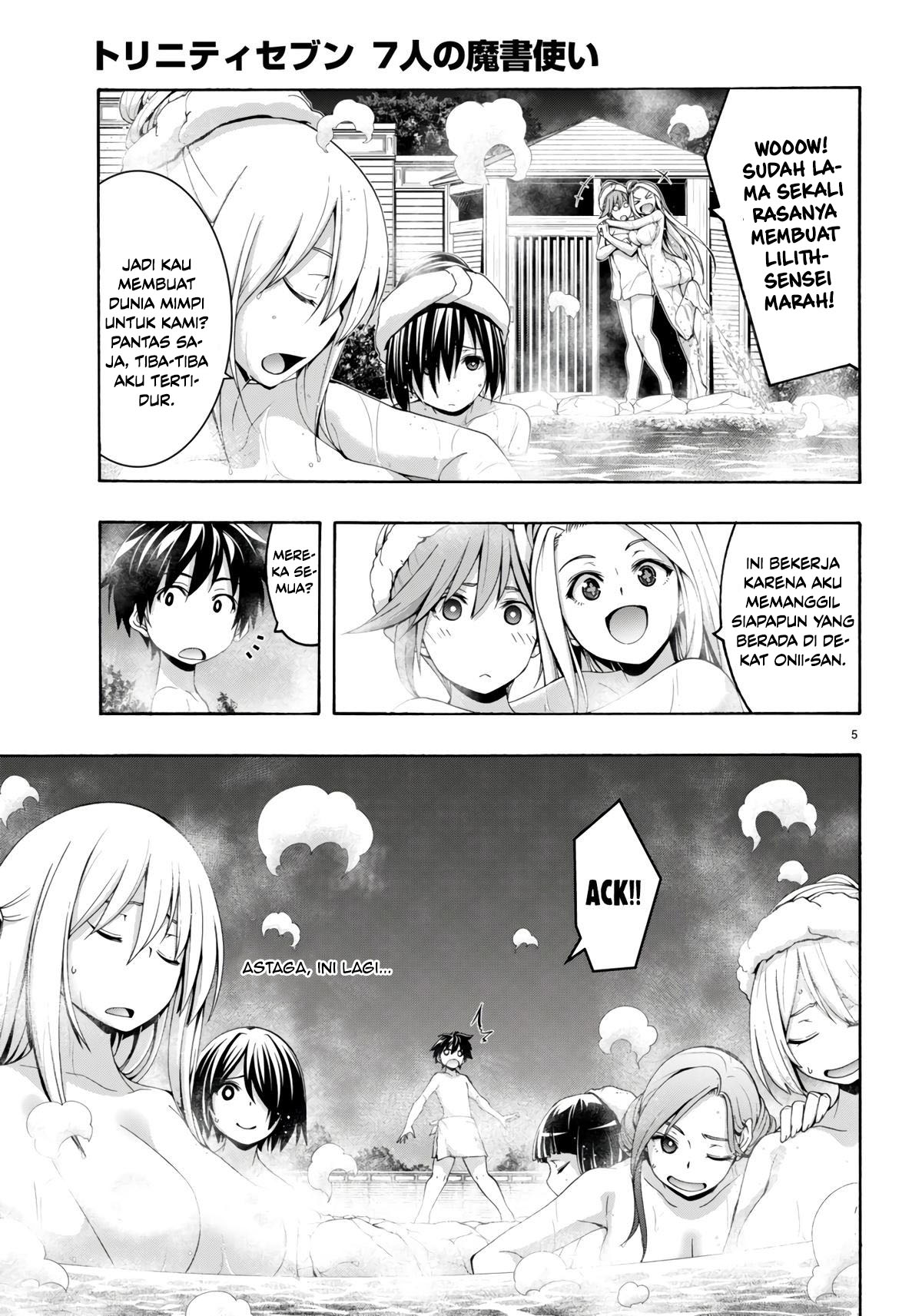 Trinity Seven Chapter 155 - halaman 5