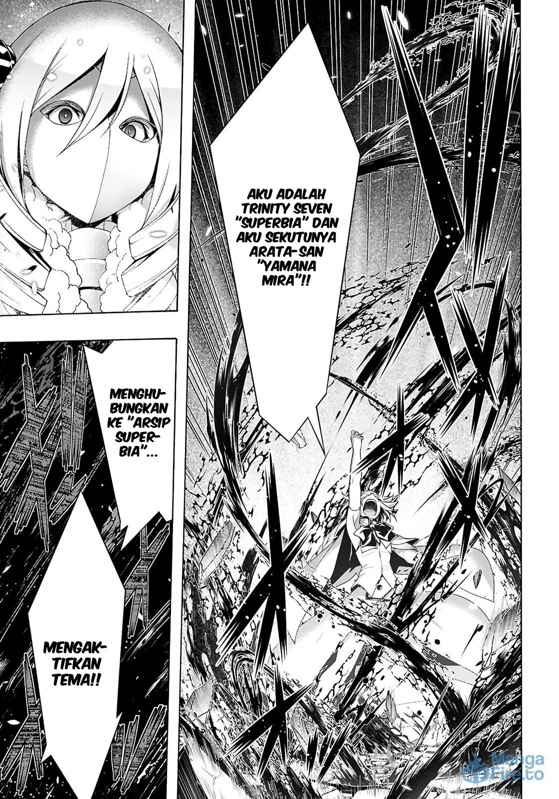 Trinity Seven Chapter 157 - halaman 24