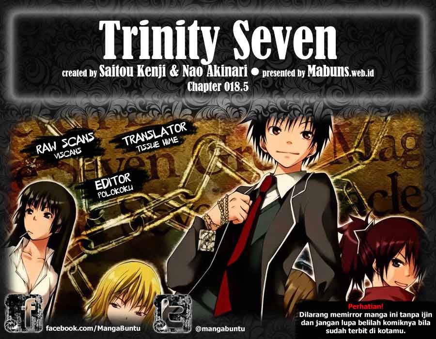 Trinity Seven Chapter 18.5 - halaman 1