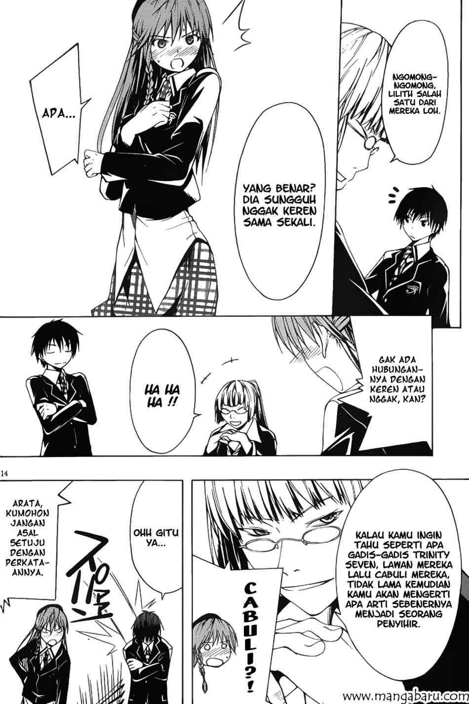 Trinity Seven Chapter 2 - halaman 14