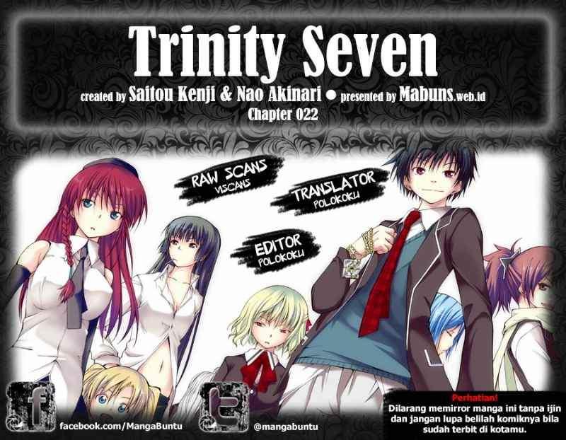 Trinity Seven Chapter 22 - halaman 1