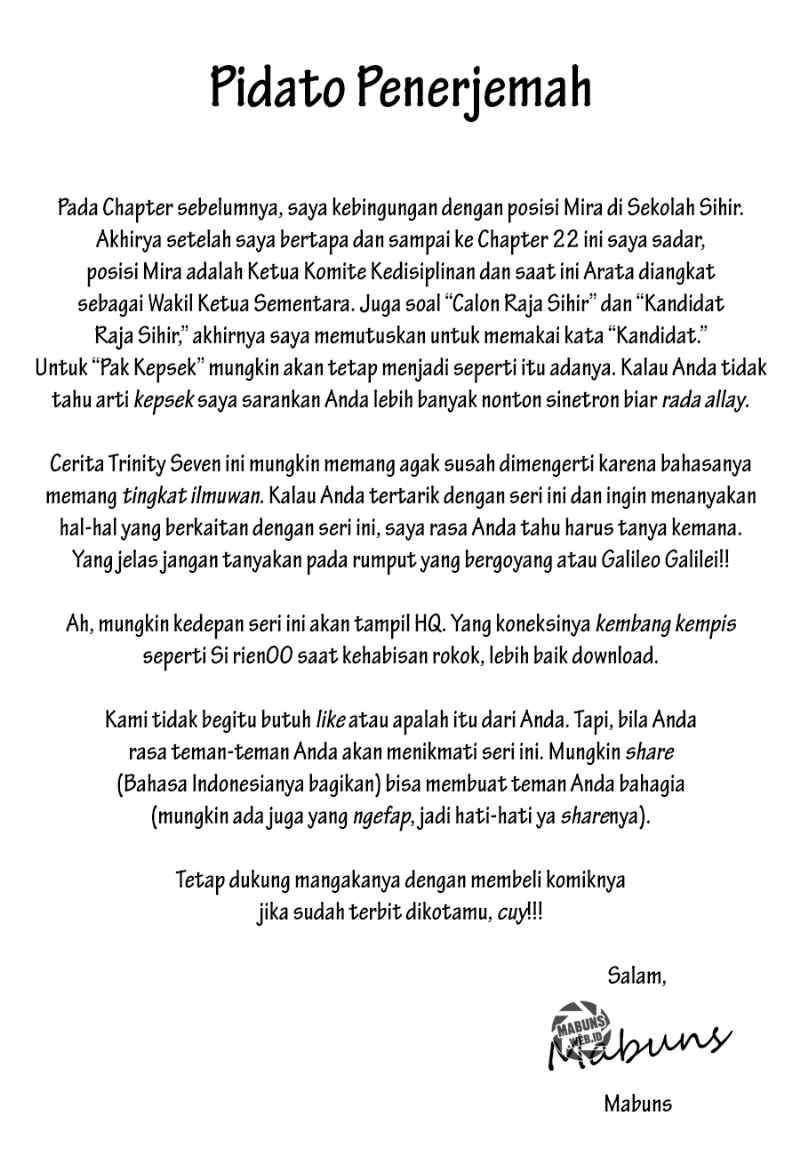Trinity Seven Chapter 22 - halaman 2