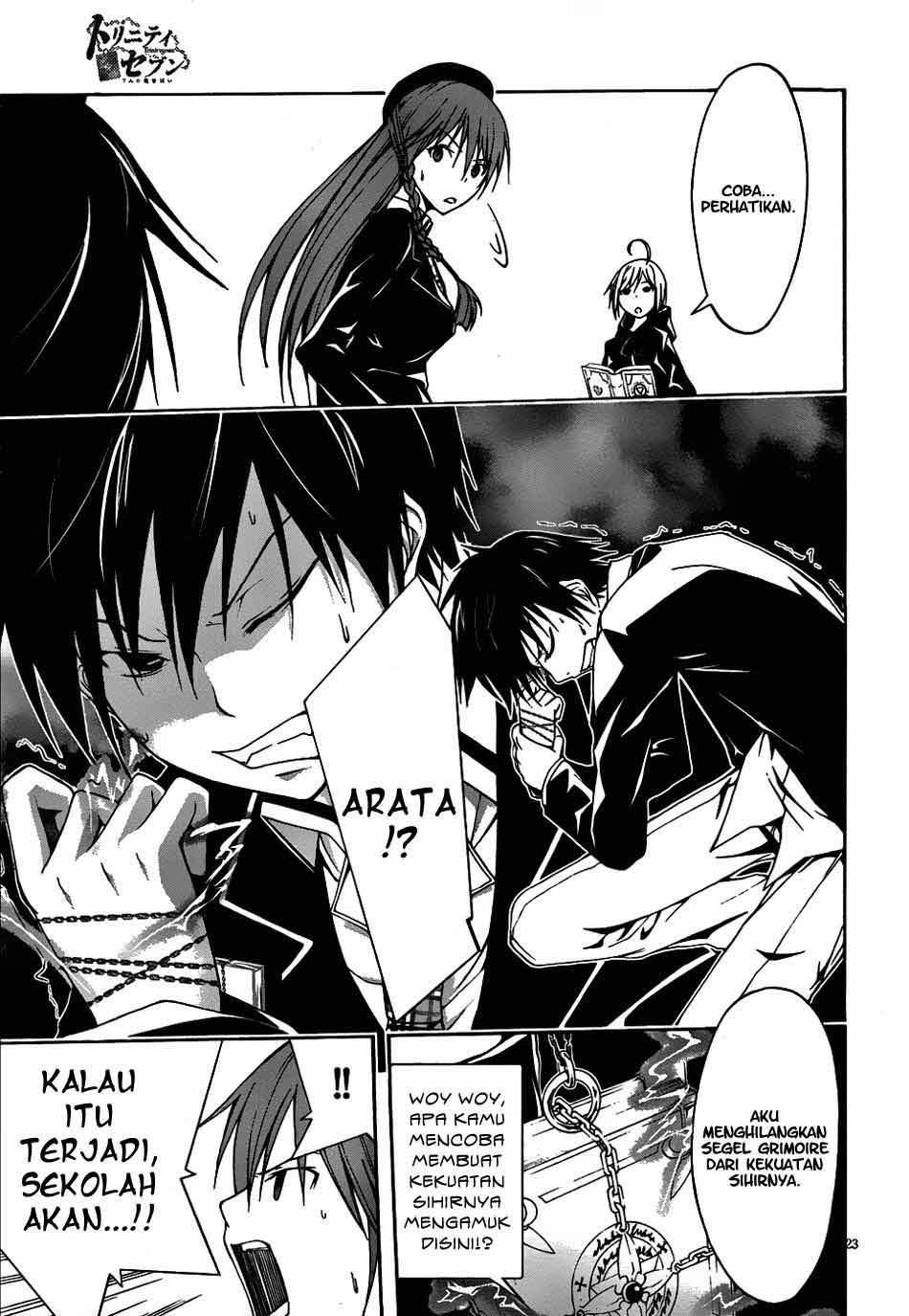 Trinity Seven Chapter 4 - halaman 24