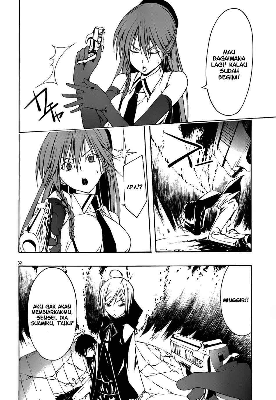 Trinity Seven Chapter 4 - halaman 32