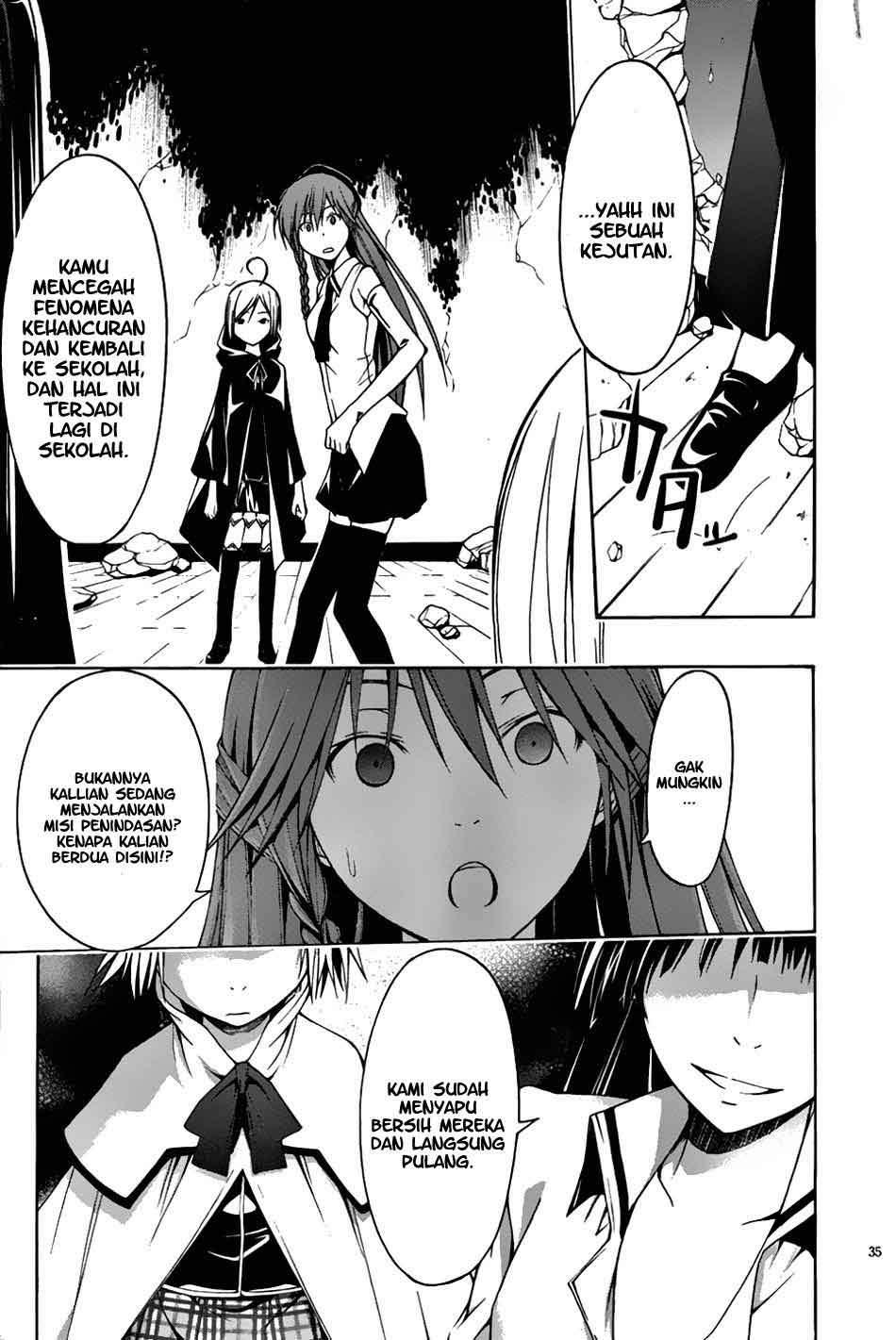 Trinity Seven Chapter 4 - halaman 35