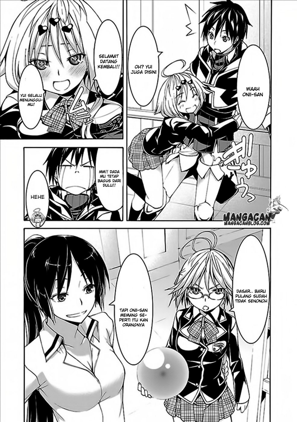 Trinity Seven Chapter 62 - halaman 11
