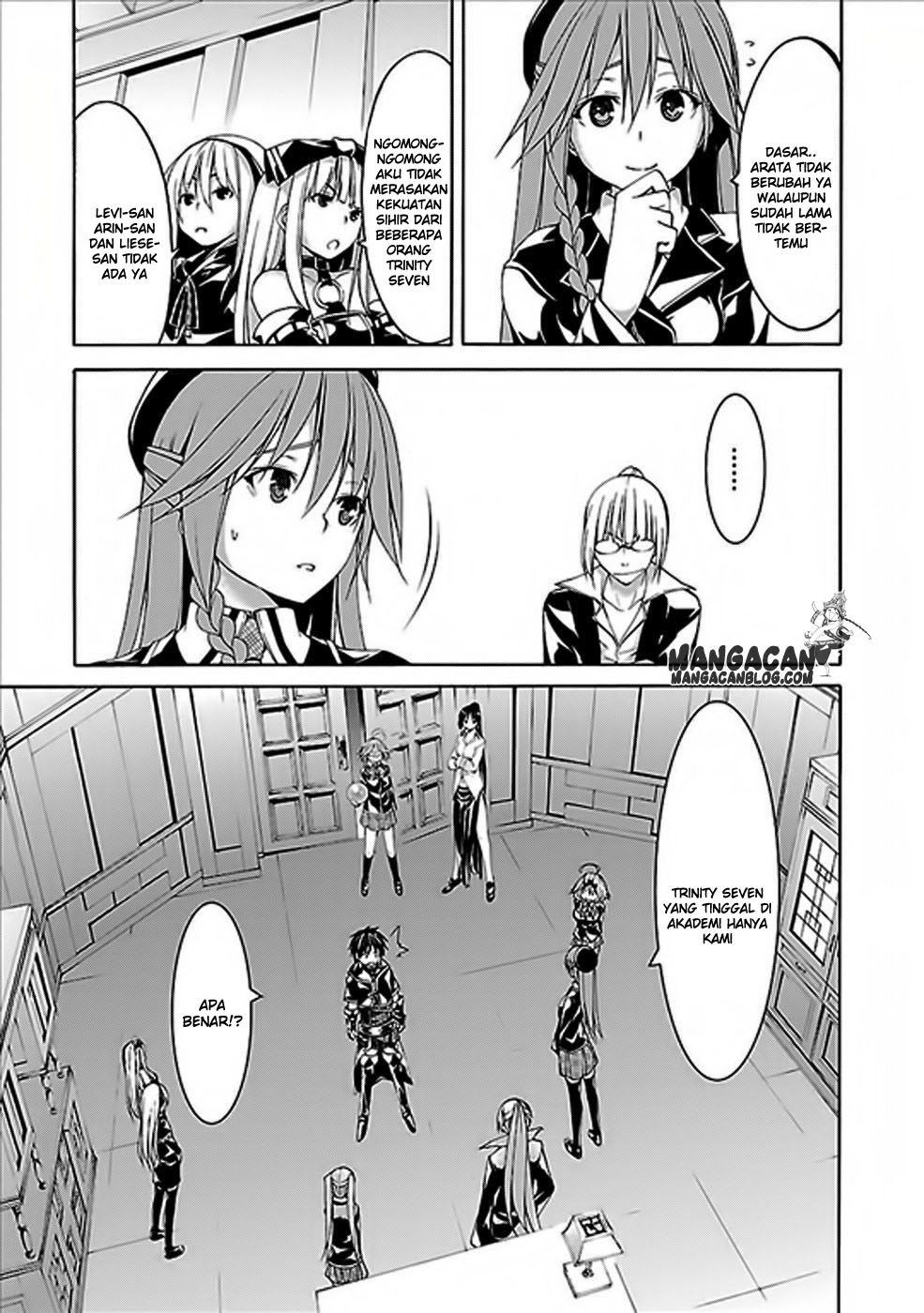 Trinity Seven Chapter 62 - halaman 13