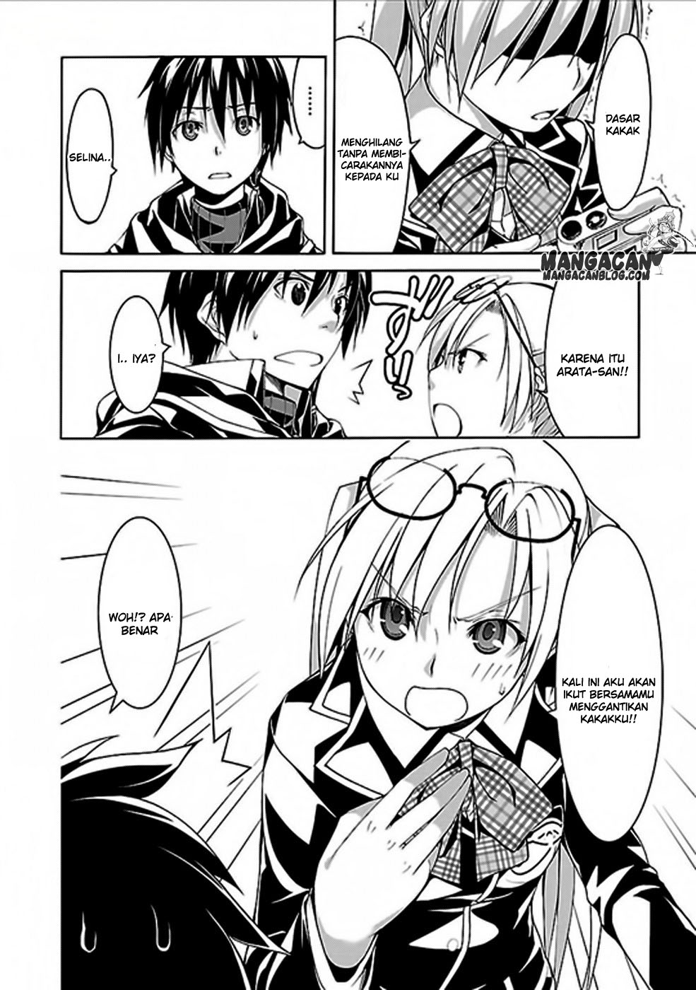 Trinity Seven Chapter 62 - halaman 16