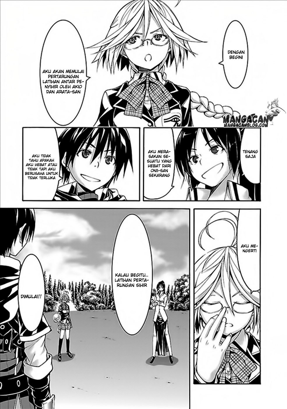 Trinity Seven Chapter 62 - halaman 19