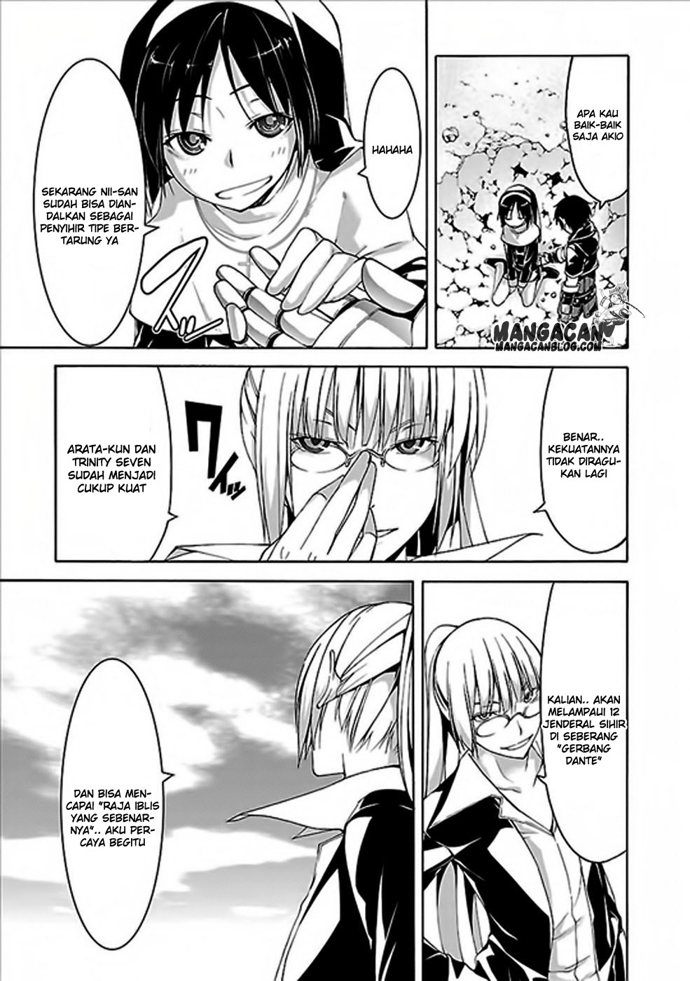 Trinity Seven Chapter 62 - halaman 28