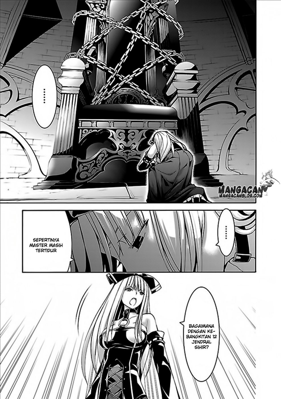 Trinity Seven Chapter 62 - halaman 32
