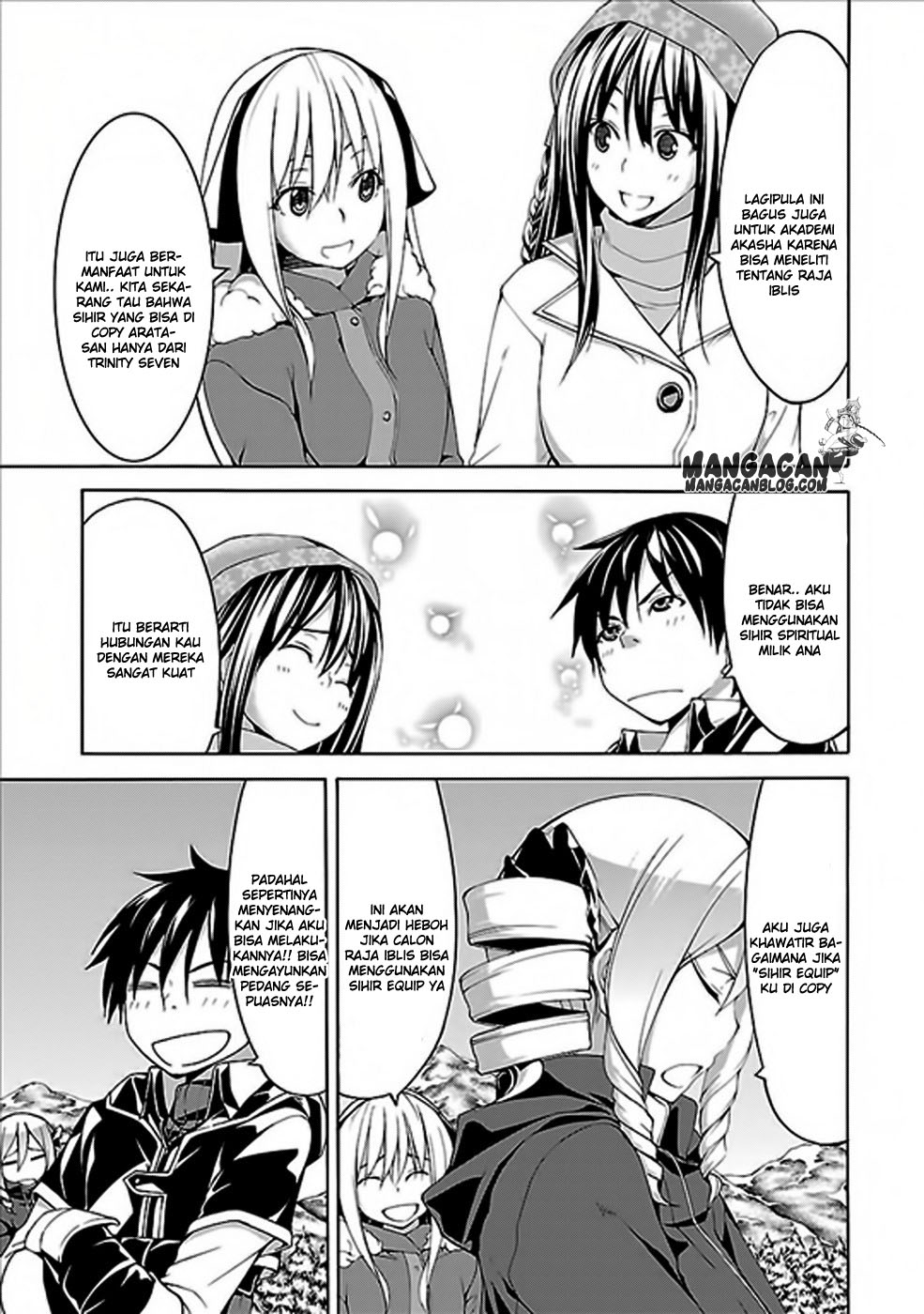 Trinity Seven Chapter 62 - halaman 5
