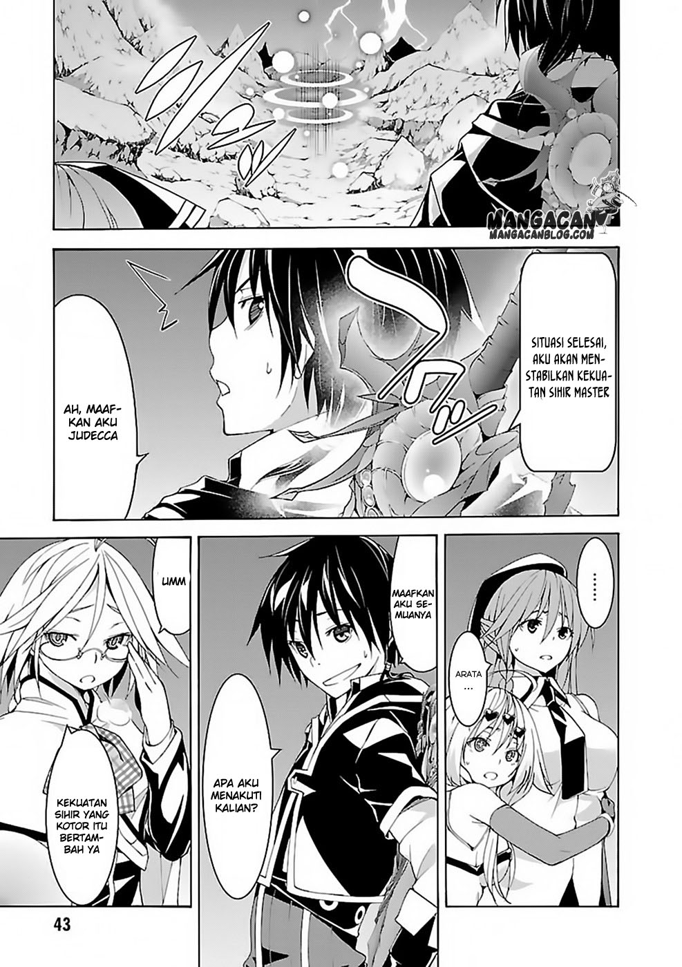 Trinity Seven Chapter 63 - halaman 32