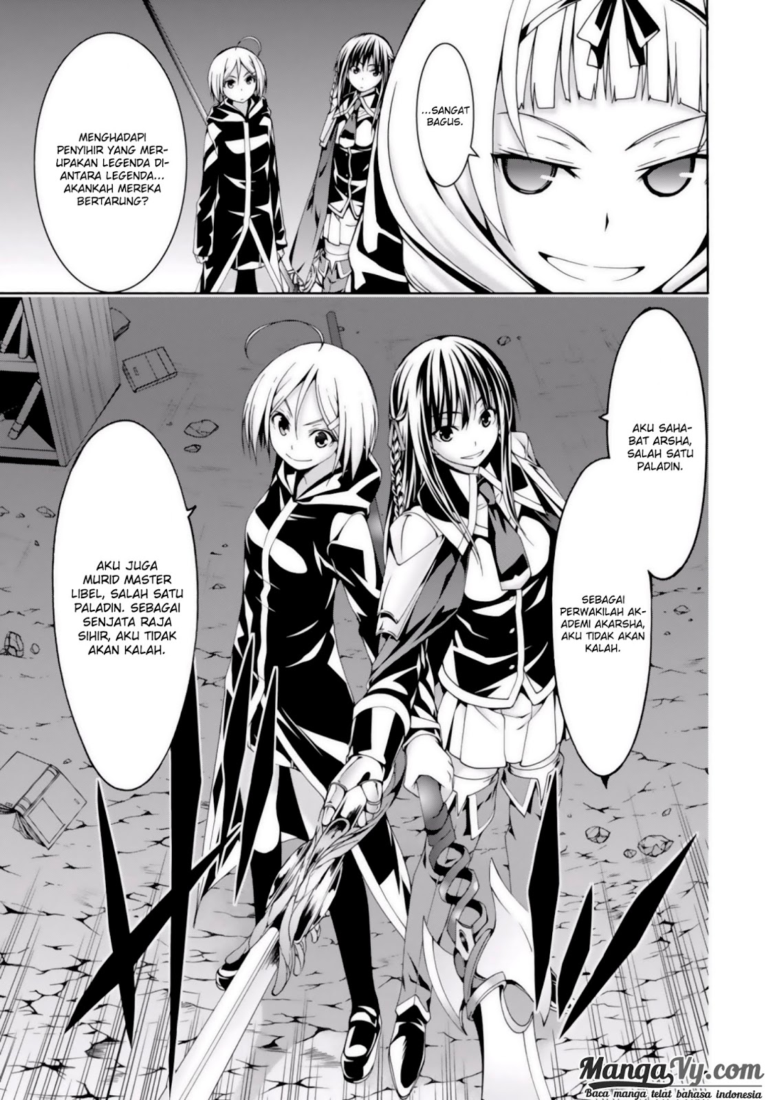 Trinity Seven Chapter 72 - halaman 19