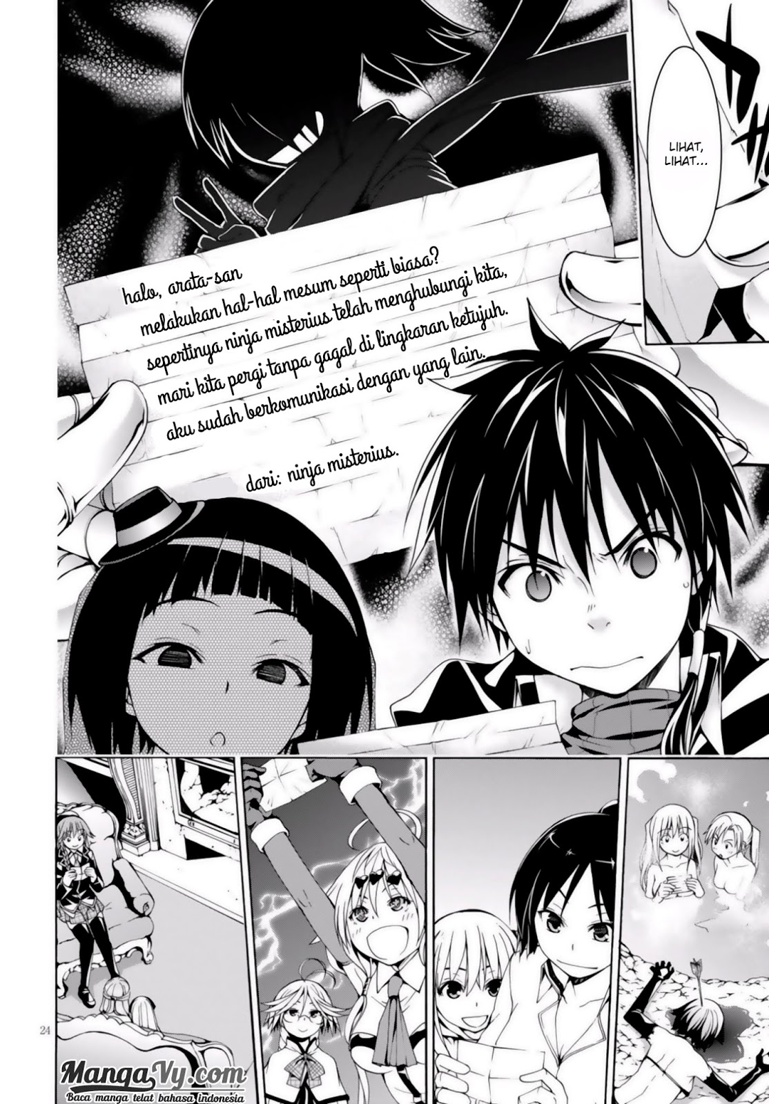 Trinity Seven Chapter 72 - halaman 30