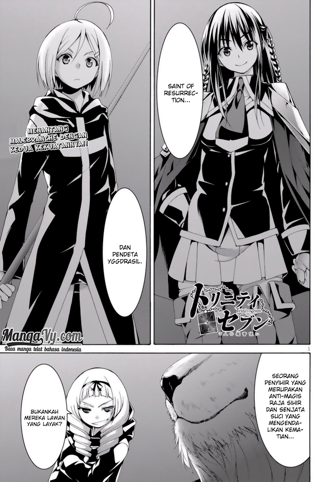 Trinity Seven Chapter 72 - halaman 7