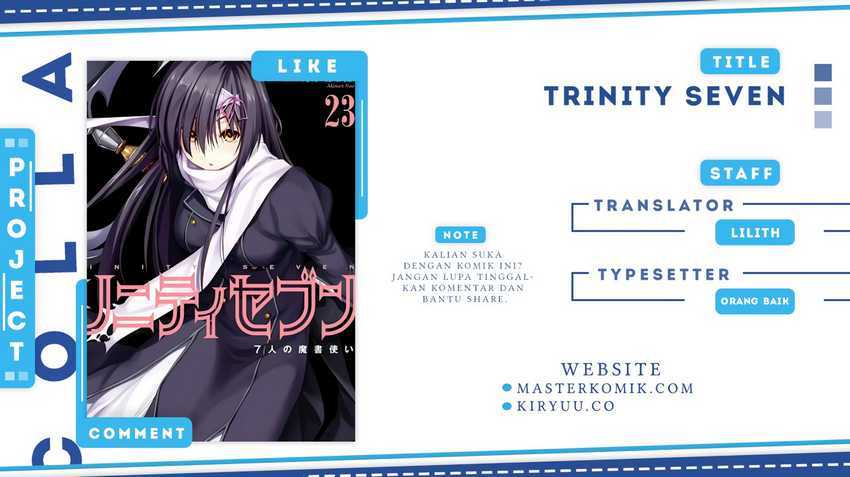Trinity Seven Chapter 86 - halaman 1