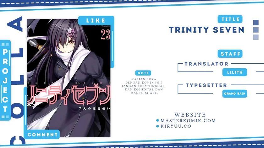Trinity Seven Chapter 93 - halaman 1