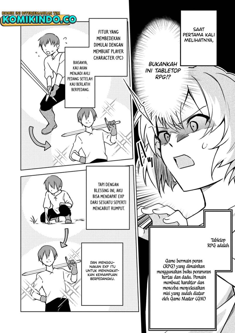 TRPG Player Ga Isekai De Saikyou Build Wo Mezasu Chapter 1.1 - halaman 23