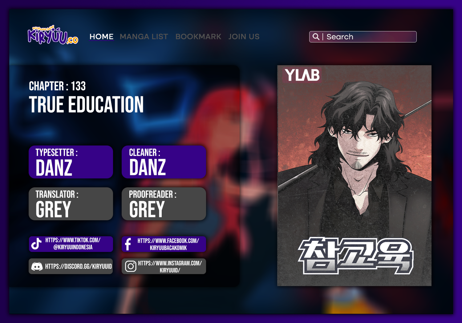 True Education Chapter 134 - halaman 1