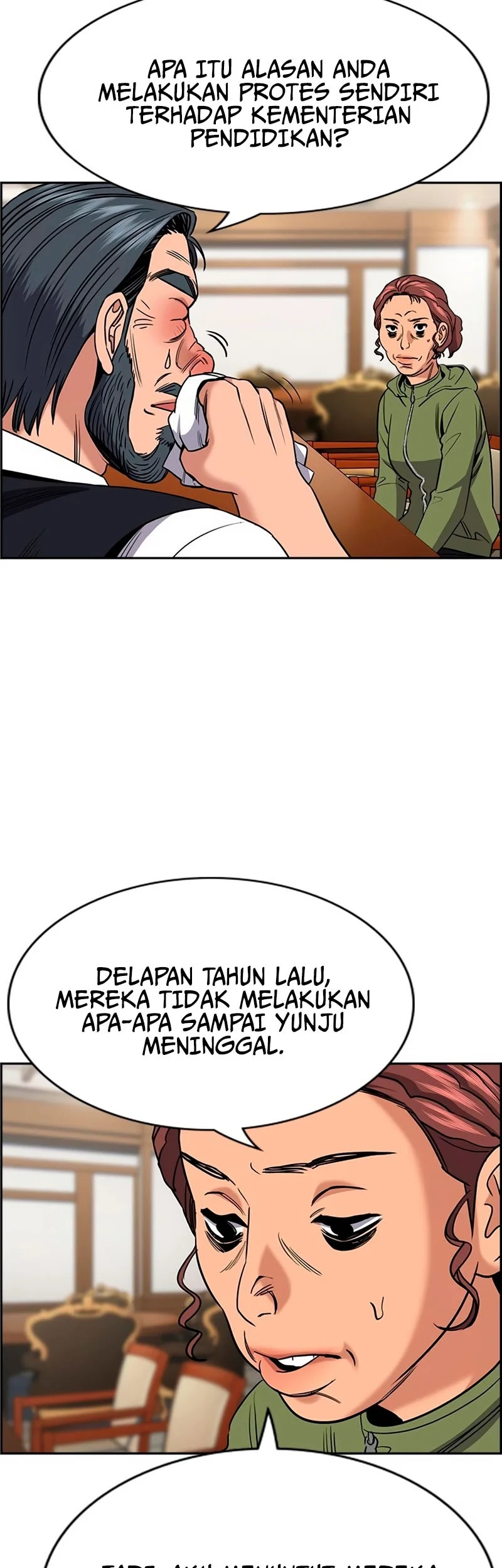 True Education Chapter 193 - halaman 4