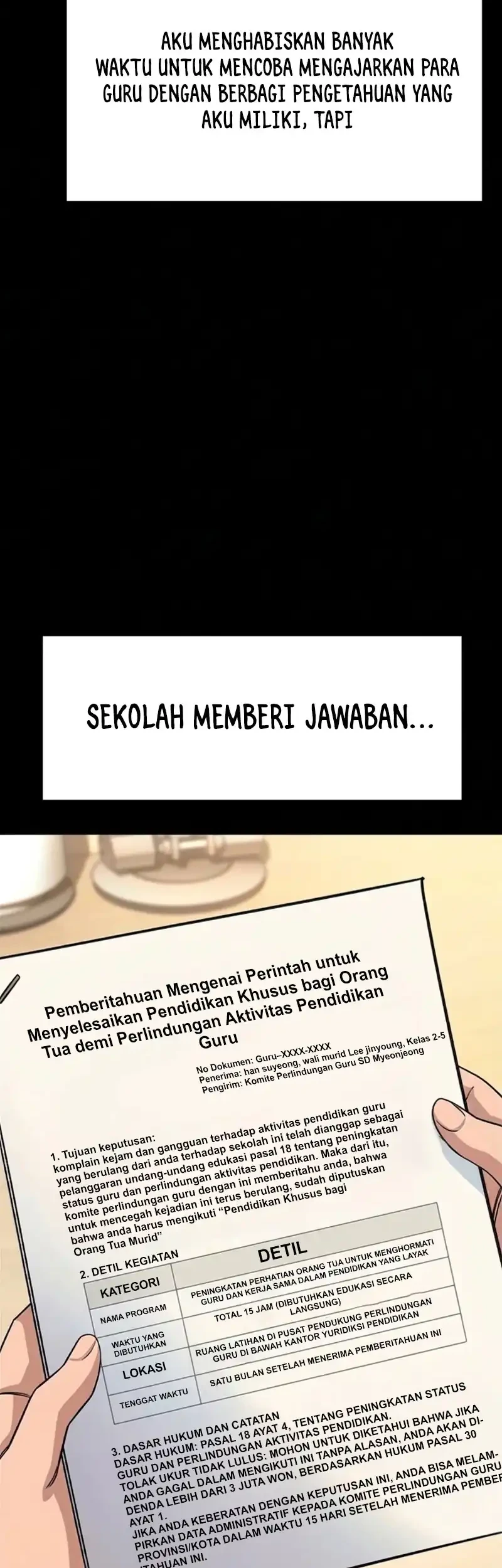 True Education Chapter 245 - halaman 21