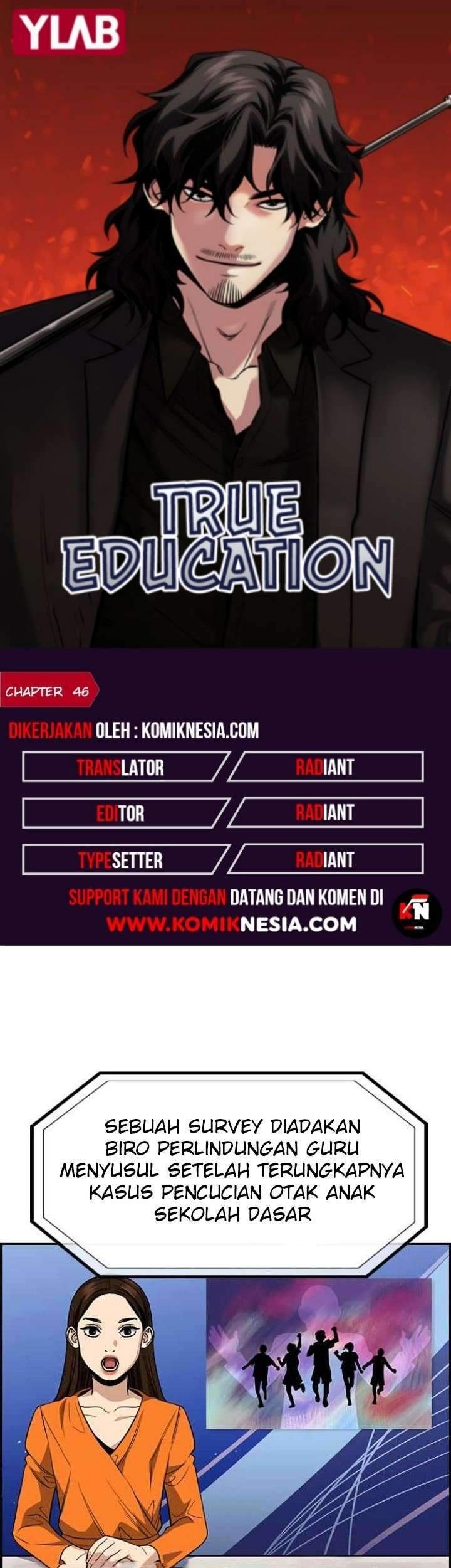 True Education Chapter 46 - halaman 1