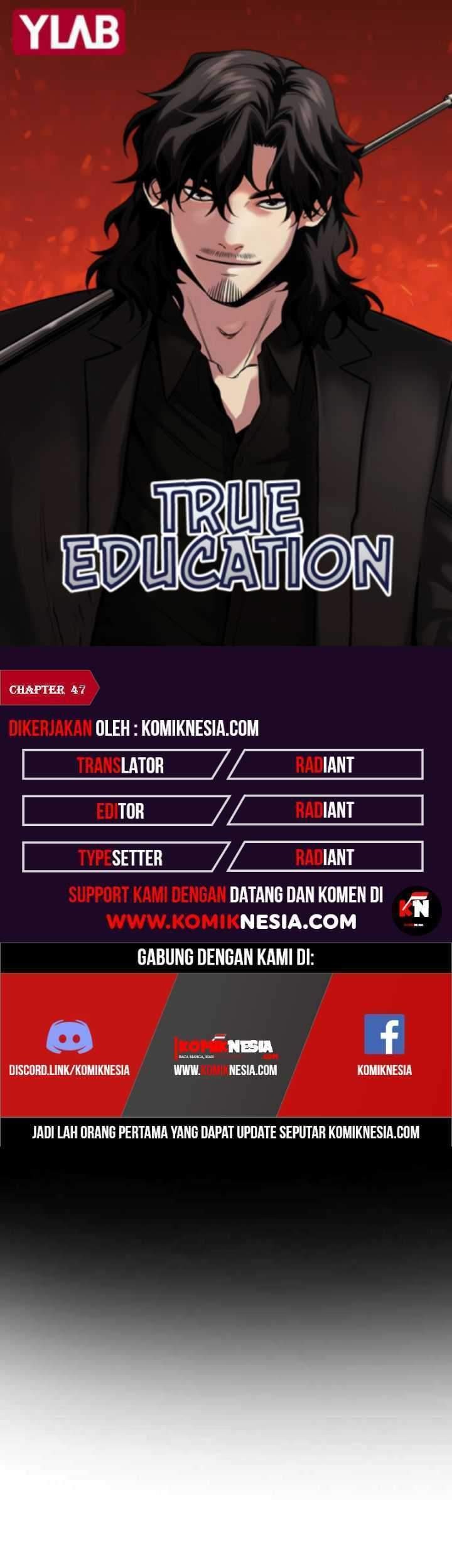 True Education Chapter 47 - halaman 1