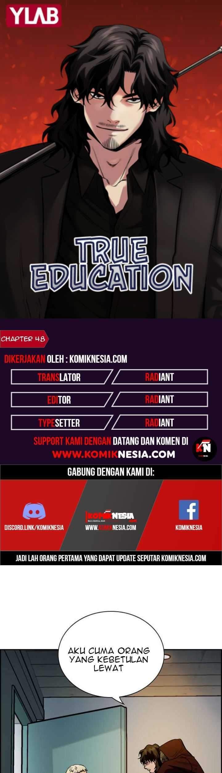 True Education Chapter 48 - halaman 1
