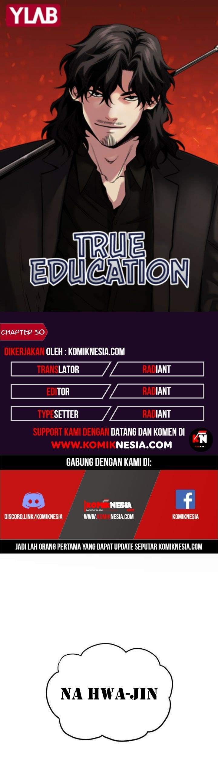 True Education Chapter 50 - halaman 1