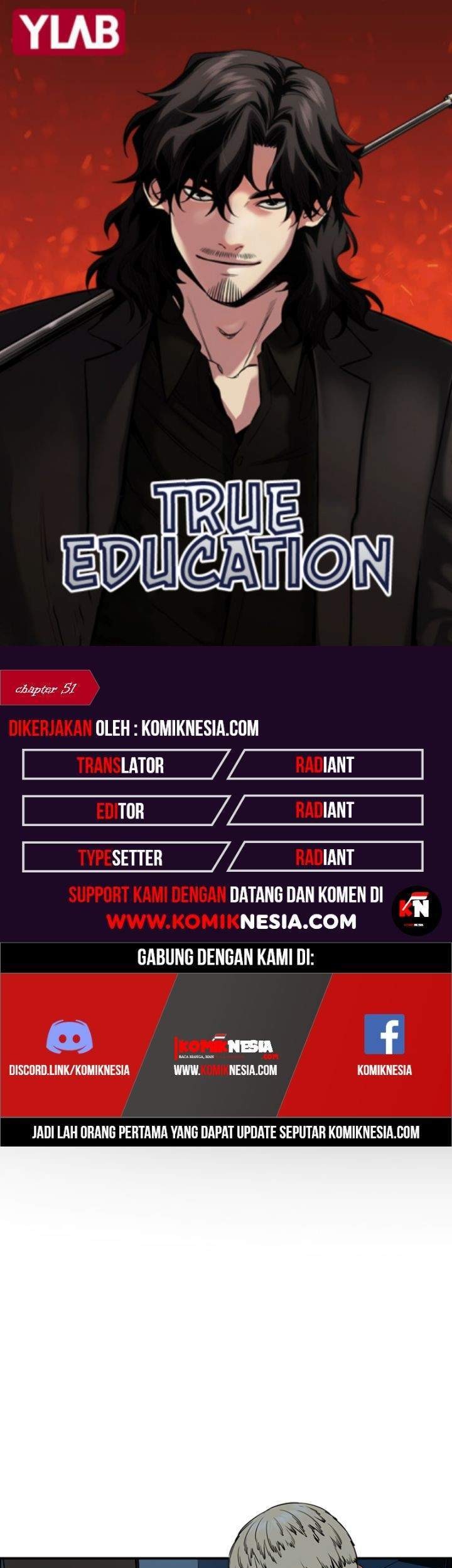 True Education Chapter 51 - halaman 1